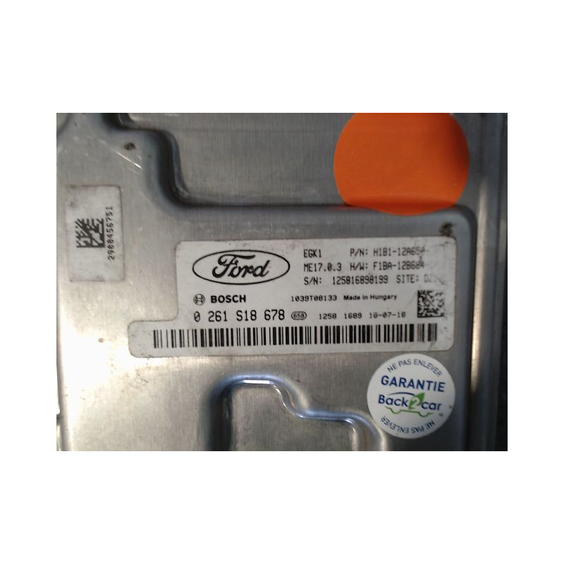 CALCULATEUR MOTEUR FORD FIESTA