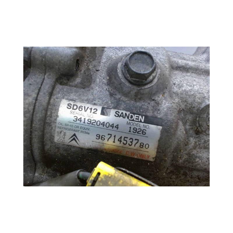 COMPRESSEUR AIR CONDITIONNE PEUGEOT 206