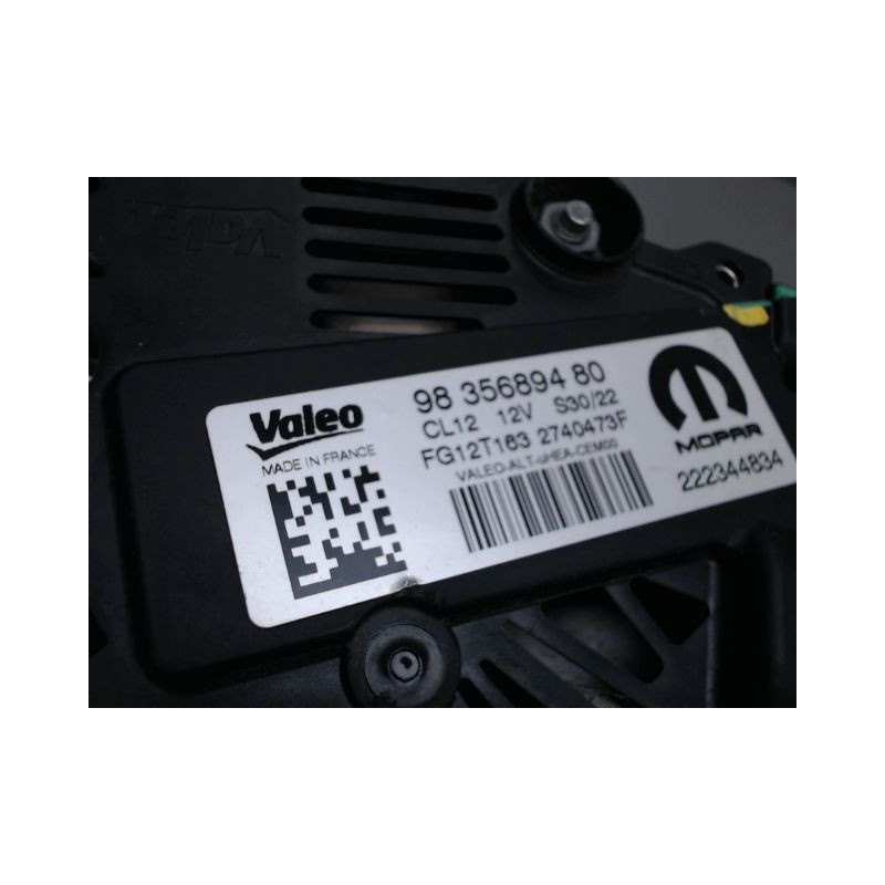 ALTERNATEUR PEUGEOT 208