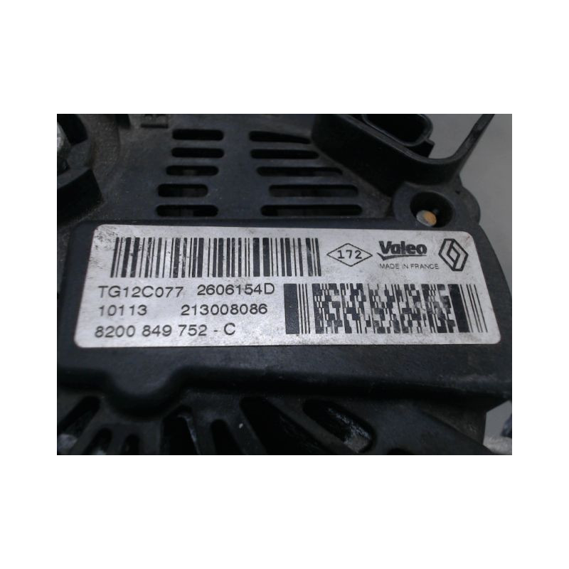 ALTERNATEUR RENAULT MEGANE