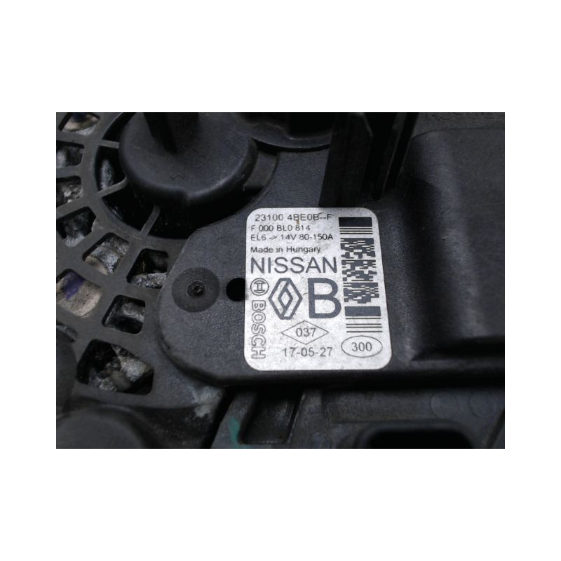 ALTERNATEUR NISSAN QASHQAI