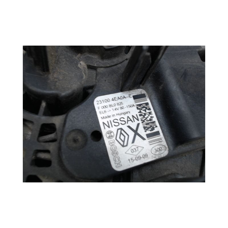 ALTERNATEUR NISSAN QASHQAI