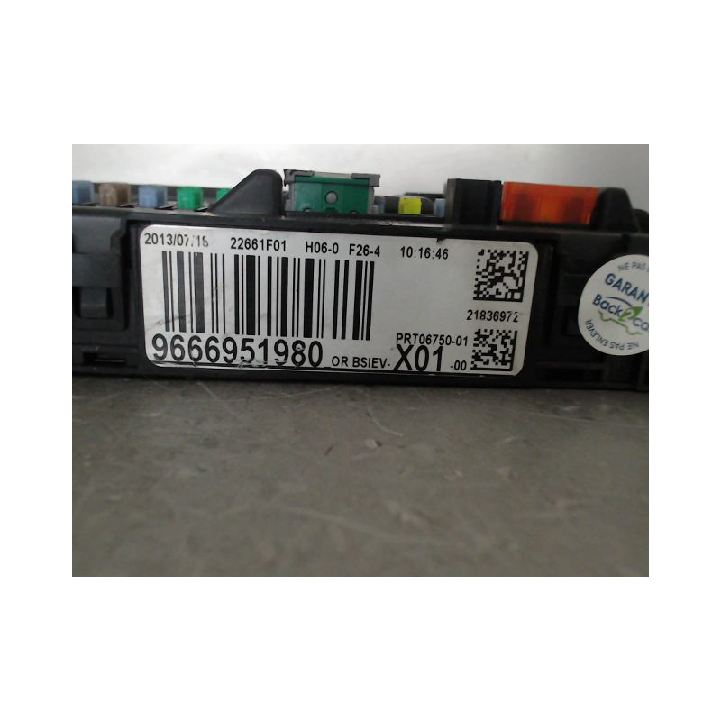 BOITIER GESTION HABITACLE CITROEN DS3