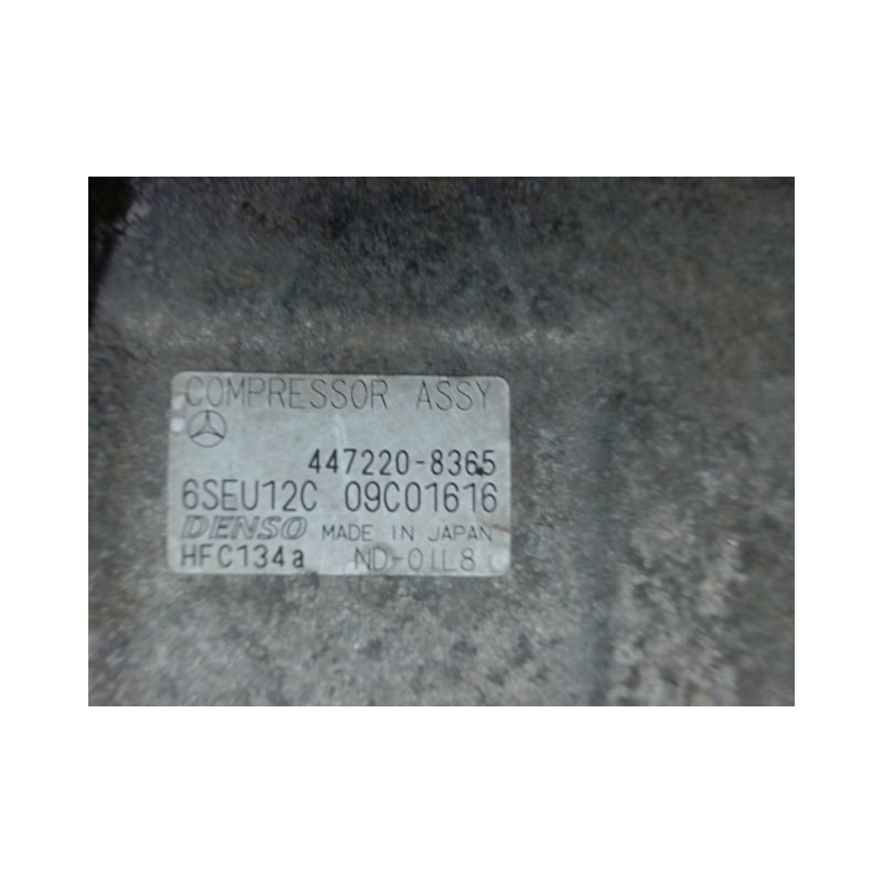 COMPRESSEUR AIR CONDITIONNE MERCEDES CLASSE A 2001 -