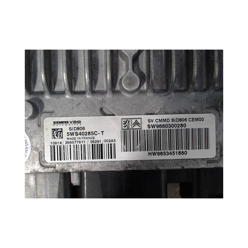 CALCULATEUR MOTEUR CITROEN C2 2005-