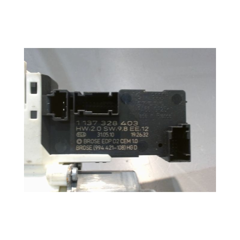 MECANISME+MOTEUR LEVE-GLACE AVANT DROIT PEUGEOT 407