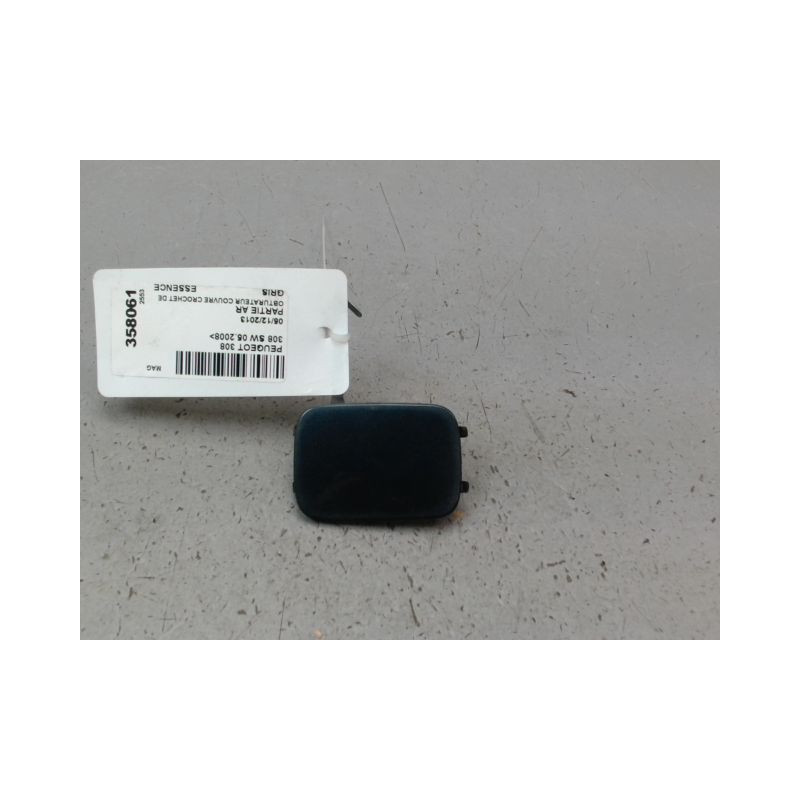 OBTURATEUR COUVRE CROCHET DE BOUCLIER AR PEUGEOT 308 SW 2008-