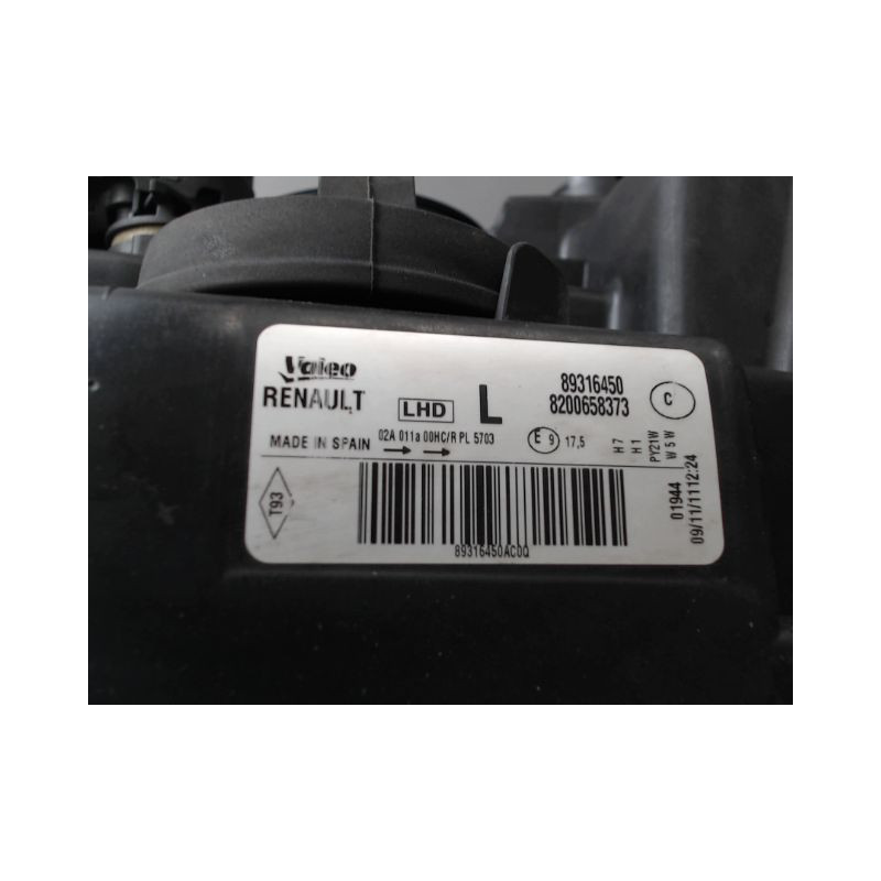 PHARE GAUCHE RENAULT MODUS