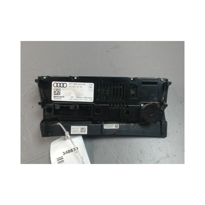 COMMANDE DE CHAUFFAGE AUDI A4 2008-
