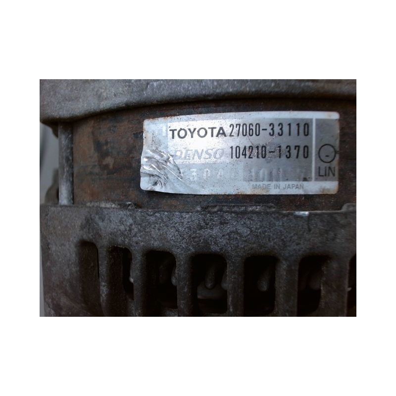 ALTERNATEUR TOYOTA VERSO-S
