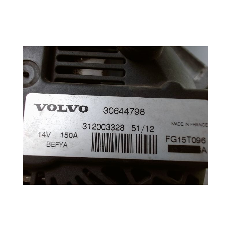 ALTERNATEUR VOLVO V40