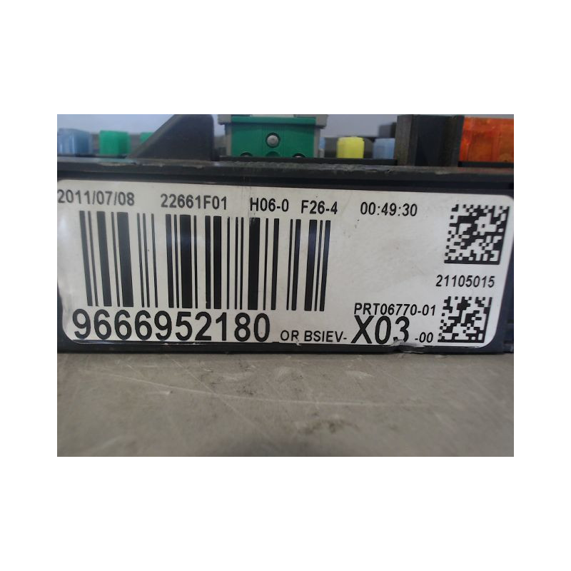 BOITIER GESTION HABITACLE CITROEN C3