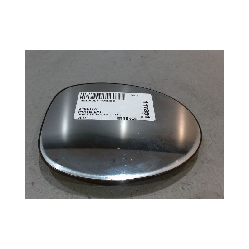 GLACE RETROVISEUR EXT D RENAULT TWINGO