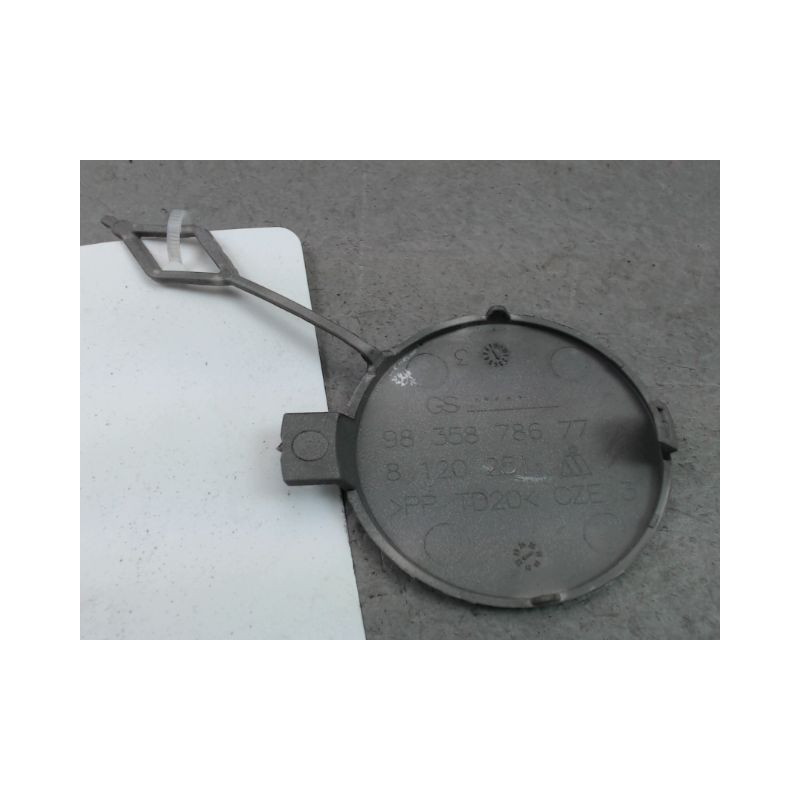 OBTURATEUR COUVRE CROCHET DE BOUCLIER AV CITROEN C3 2009-