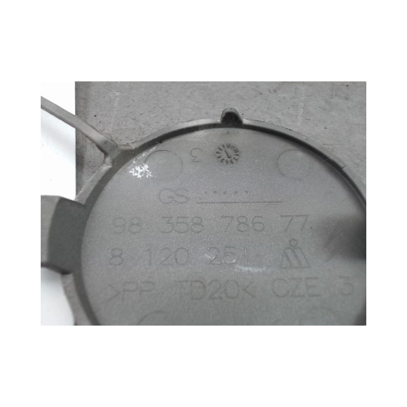 OBTURATEUR COUVRE CROCHET DE BOUCLIER AV CITROEN C3 2009-