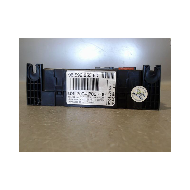 BOITIER GESTION HABITACLE CITROEN C3