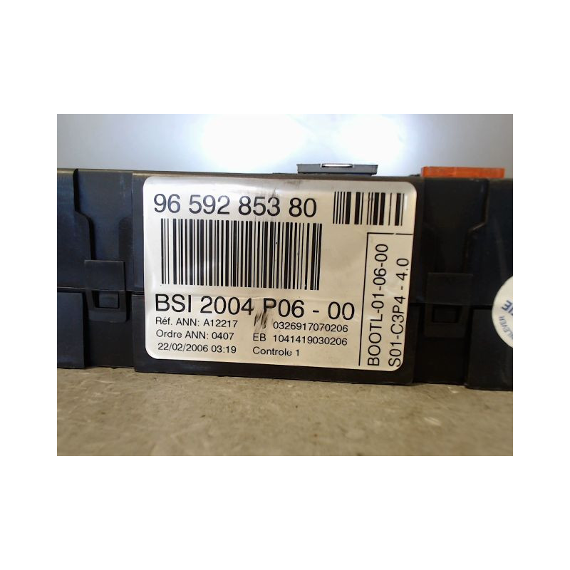 BOITIER GESTION HABITACLE CITROEN C3