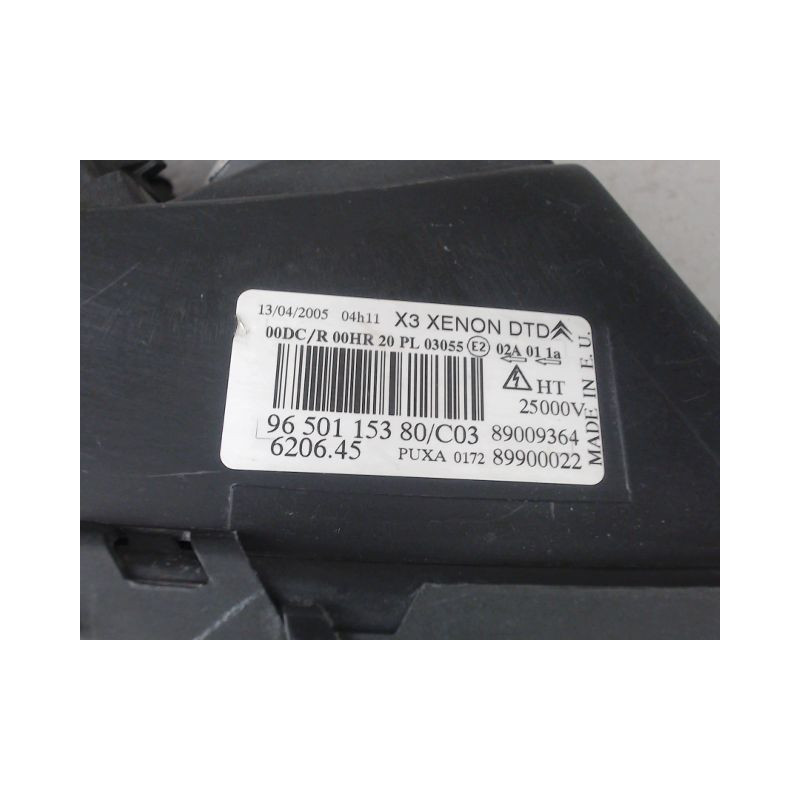 PHARE DROIT CITROEN C5