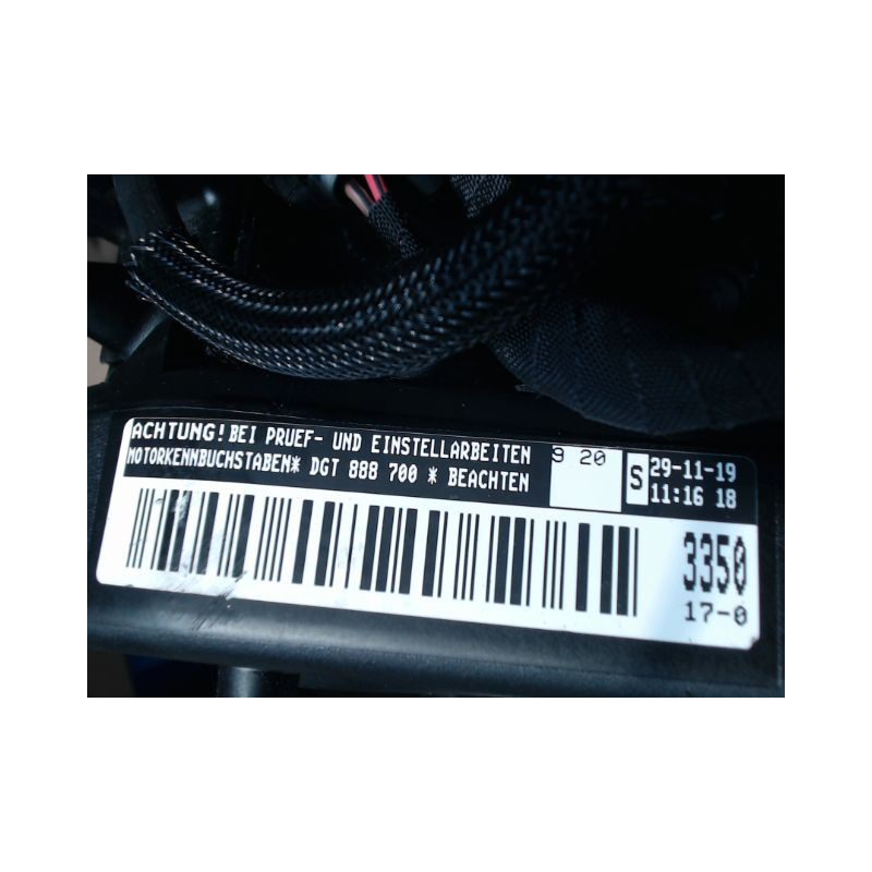 MOTEUR DIESEL SKODA KAMIQ 1.6 TDI