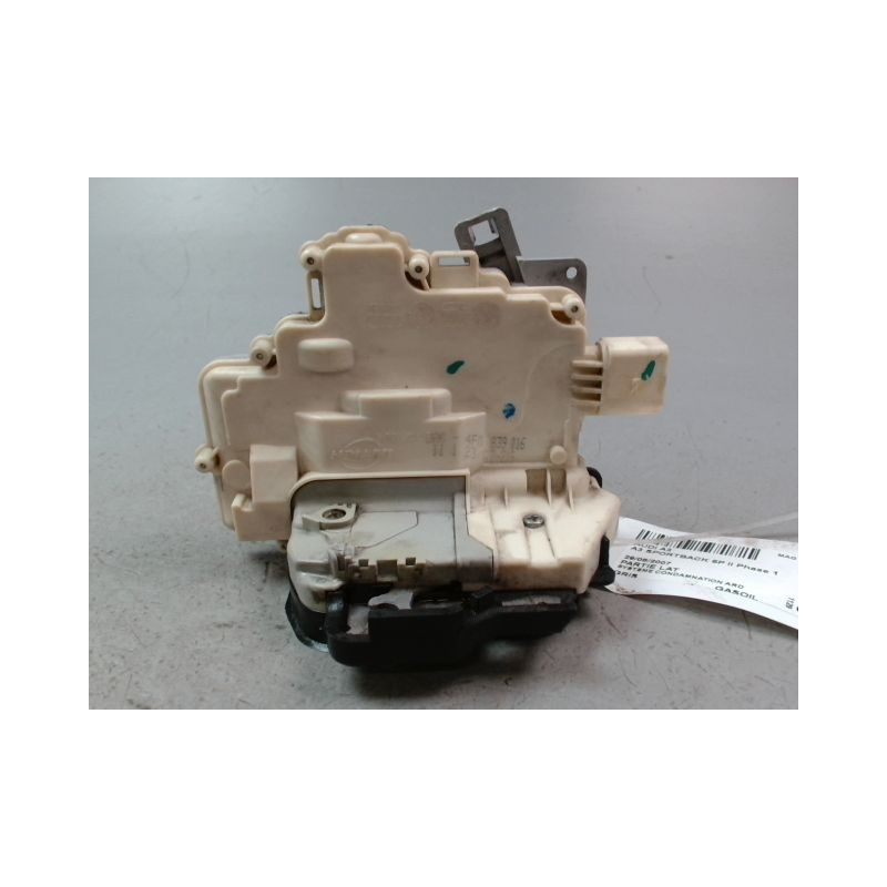 SYSTEME CONDAMNATION ARRIERE DROIT AUDI A3 SPORTBACK II Phase 1 (8P) 2004-2008