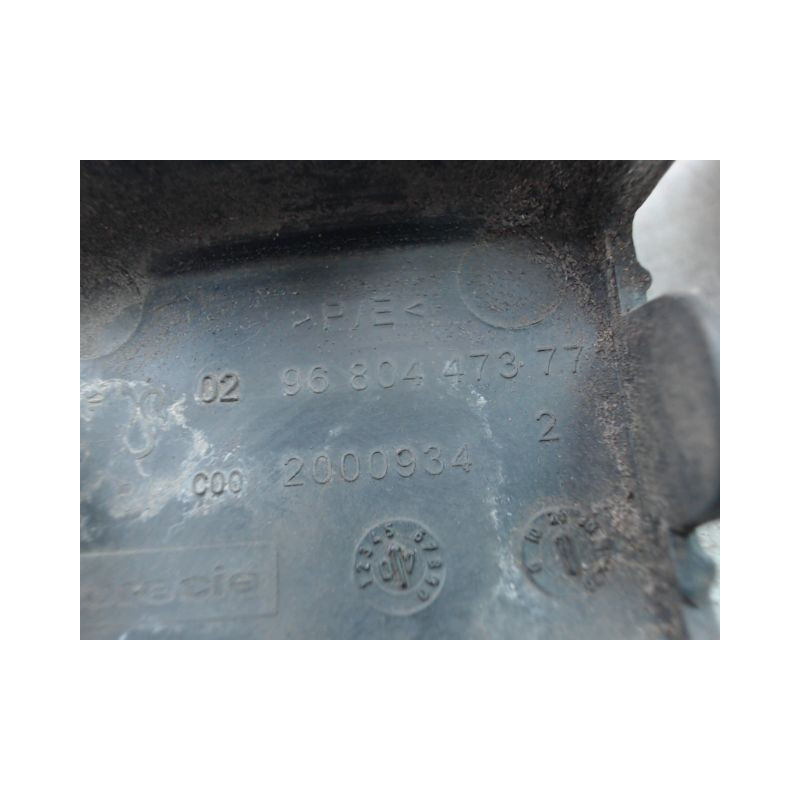 OBTURATEUR COUVRE CROCHET DE BOUCLIER AR PEUGEOT 308 2009-