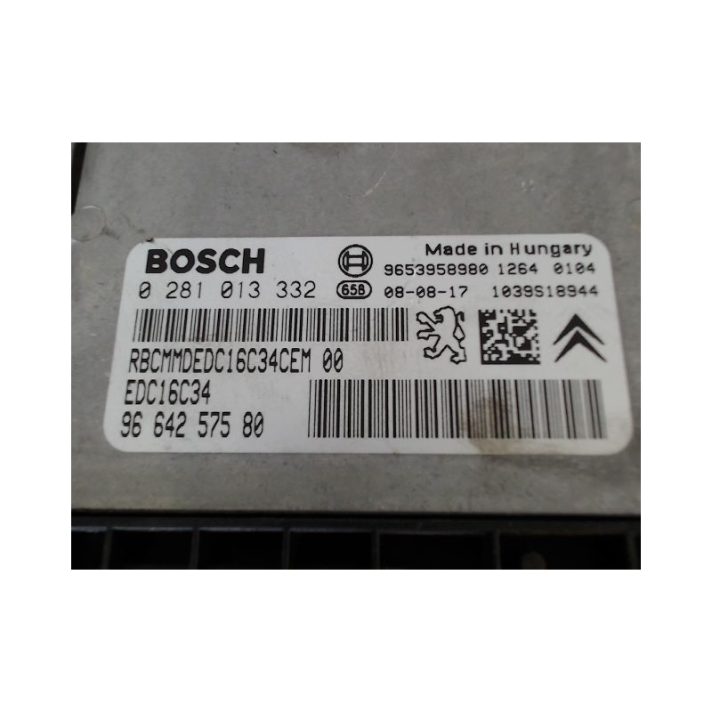 CALCULATEUR MOTEUR PEUGEOT 407