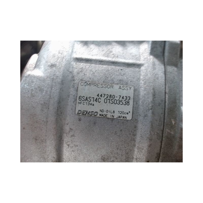 COMPRESSEUR AIR CONDITIONNE MERCEDES CLASSE B 2008-