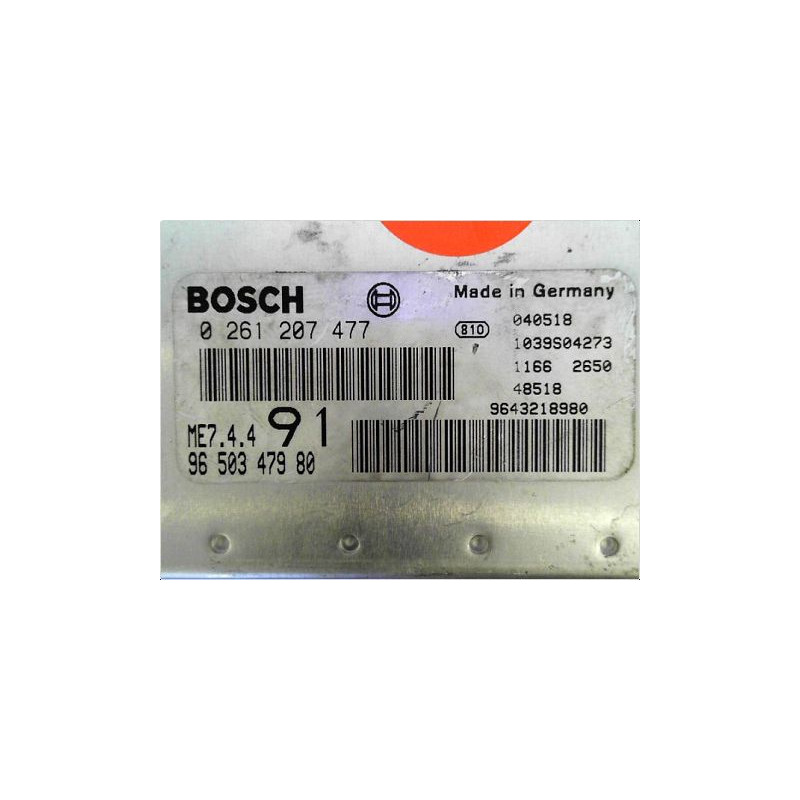CALCULATEUR MOTEUR PEUGEOT 206 98-09