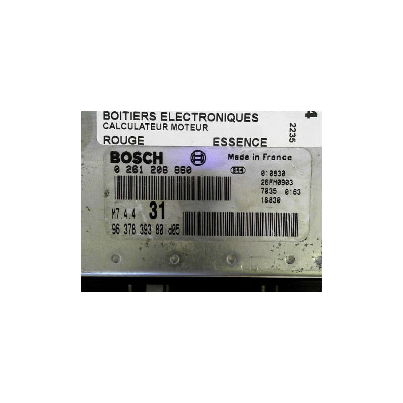 CALCULATEUR MOTEUR CITROEN SAXO 99-04
