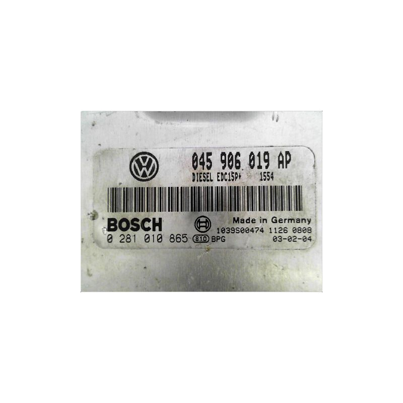 CALCULATEUR MOTEUR VOLKSWAGEN POLO IV 02-05