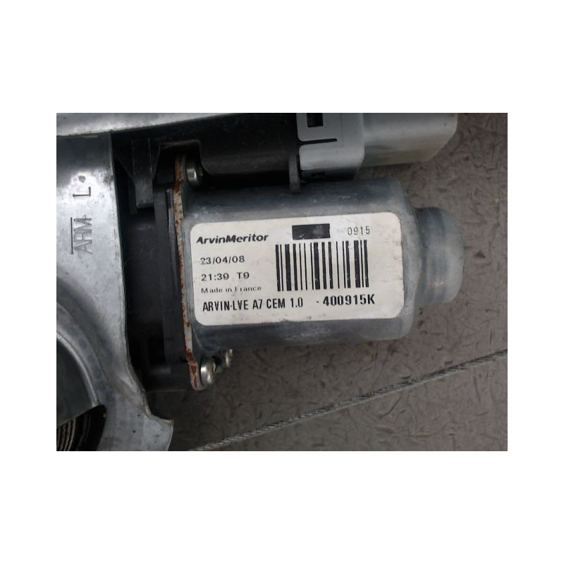 MECANISME LEVE-GLACE AVANT GAUCHE PEUGEOT 207