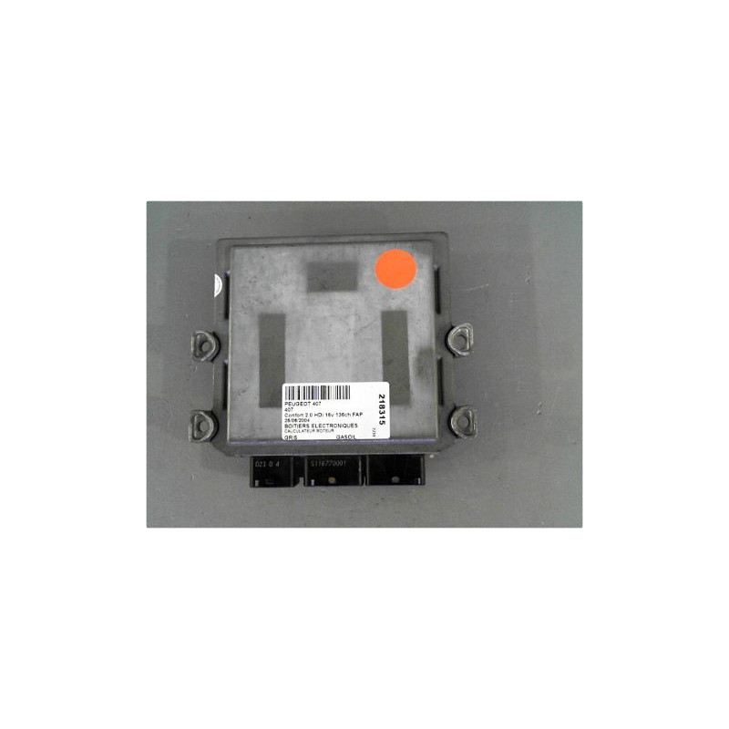 CALCULATEUR MOTEUR PEUGEOT 407 2004-2008