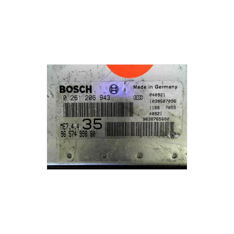 CALCULATEUR MOTEUR PEUGEOT 307 2001-2005