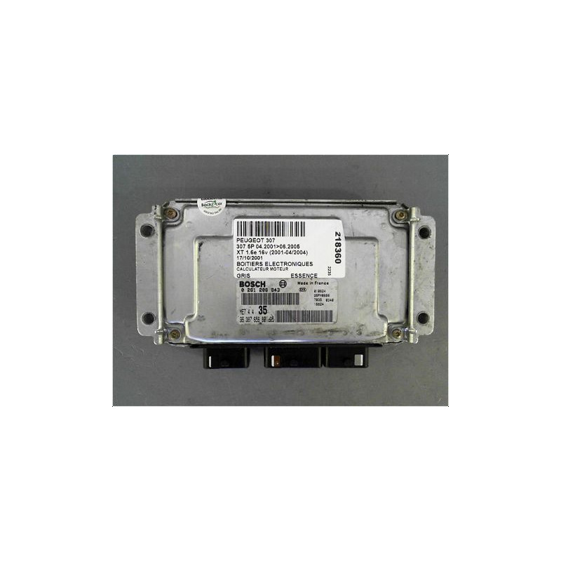 CALCULATEUR MOTEUR PEUGEOT 307 2001-2005