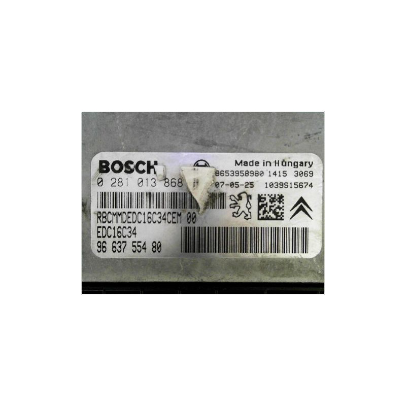 CALCULATEUR MOTEUR PEUGEOT 207 SW 2007-2013