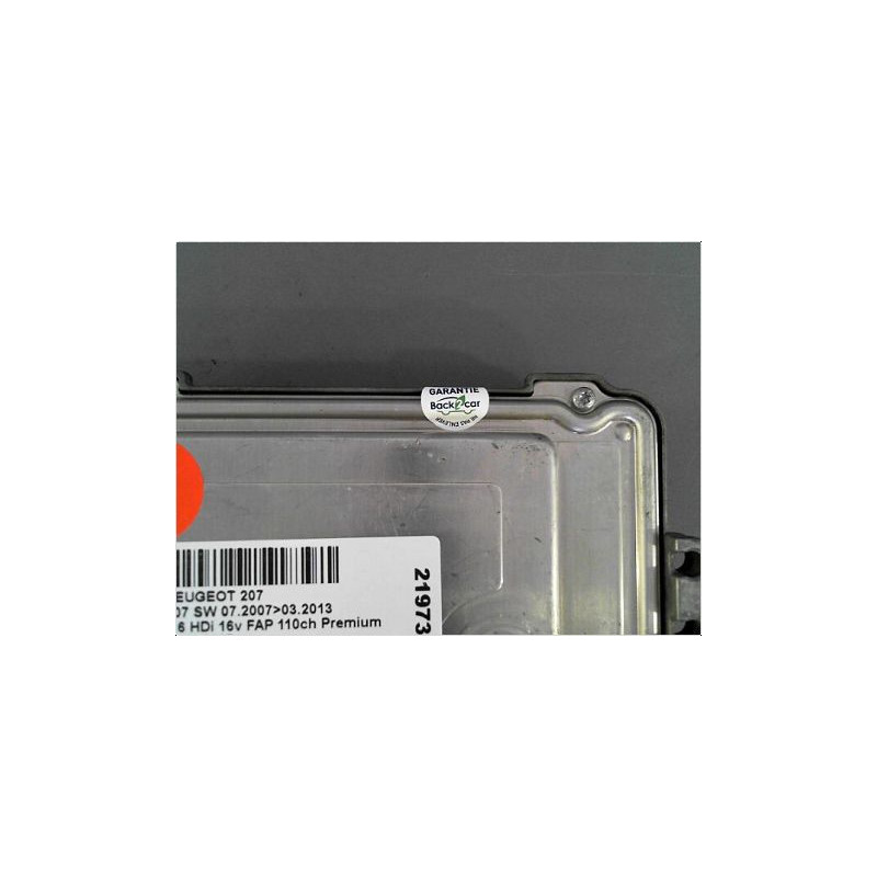 CALCULATEUR MOTEUR PEUGEOT 207 SW 2007-2013