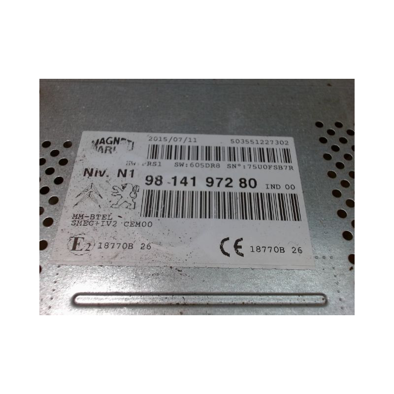 AUTORADIO PEUGEOT 208