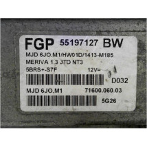 CALCULATEUR MOTEUR OPEL MERIVA 2003-2005