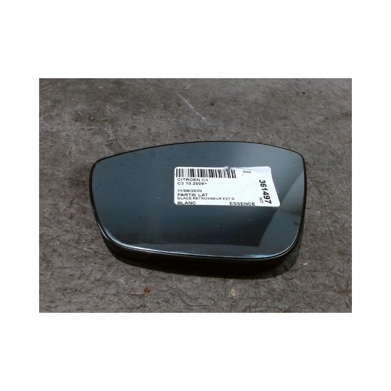GLACE RETROVISEUR EXT G CITROEN C3 2009-