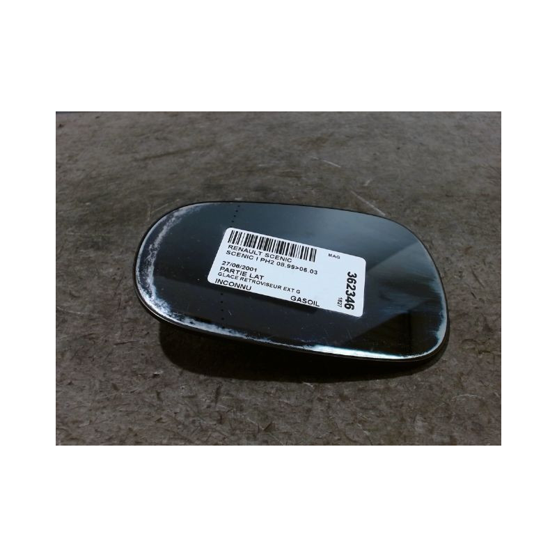 GLACE RETROVISEUR EXT G RENAULT SCENIC I PH2 99-03
