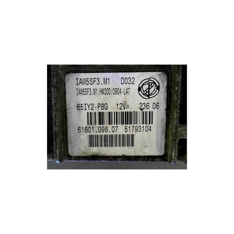 CALCULATEUR MOTEUR FIAT GRANDE PUNTO