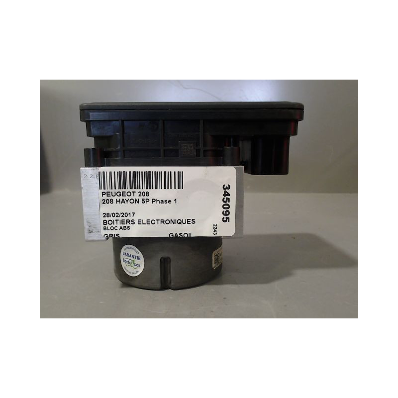 UNITE HYDRAULIQUE ABS PEUGEOT 208 Phase 1 2012-...