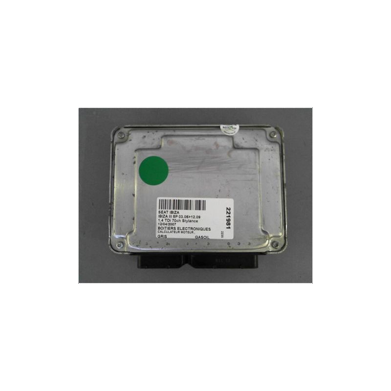 CALCULATEUR MOTEUR SEAT IBIZA III PH2 06-09