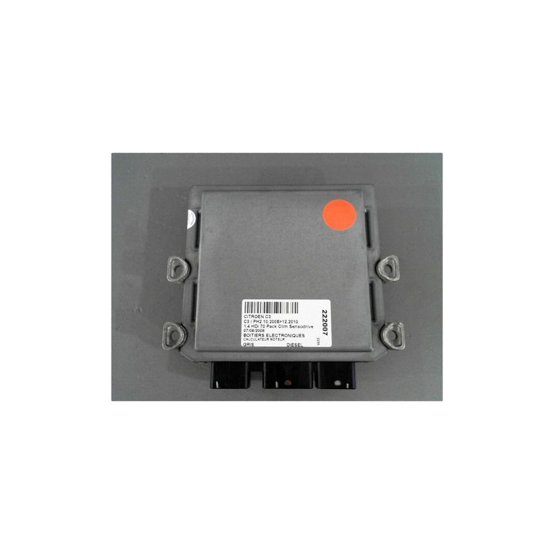CALCULATEUR MOTEUR CITROEN C3 PH2 2005-2010