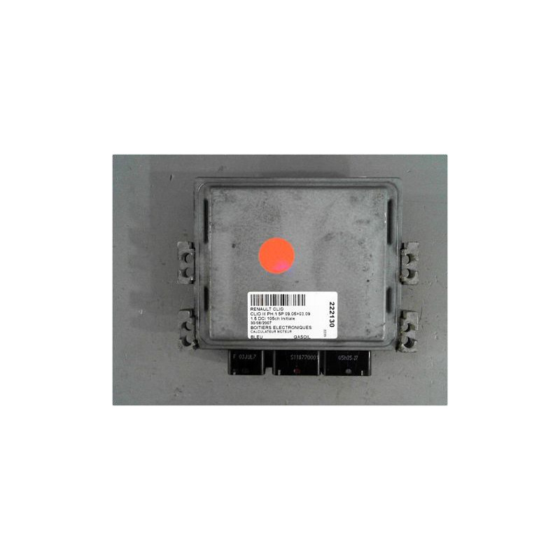 CALCULATEUR MOTEUR RENAULT CLIO III PH.1 05-09