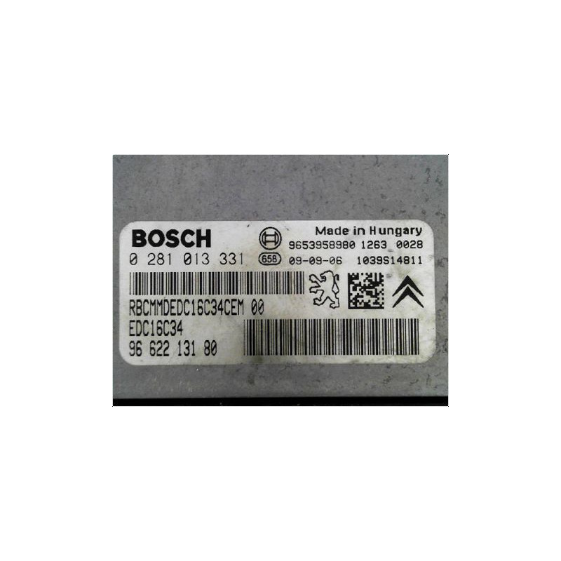 CALCULATEUR MOTEUR CITROEN C4 COUPE 04-08
