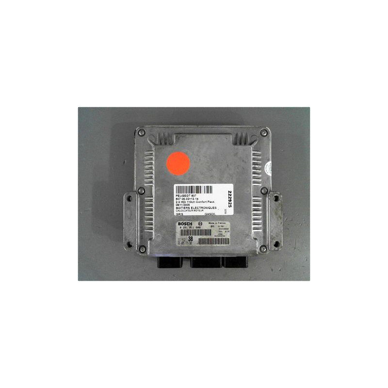 CALCULATEUR MOTEUR PEUGEOT 807 02-14