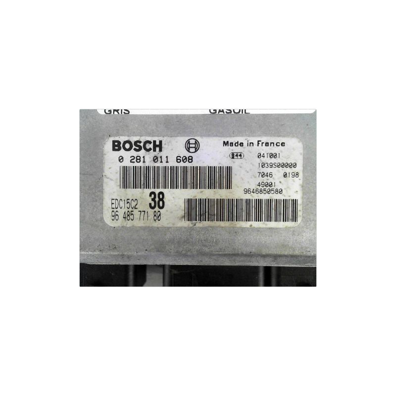 CALCULATEUR MOTEUR PEUGEOT 807 02-14