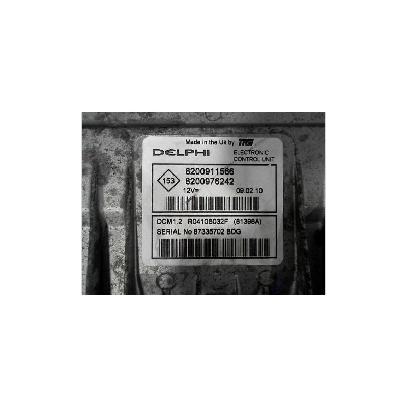 CALCULATEUR MOTEUR RENAULT TWINGO II 07-11