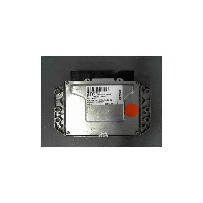 CALCULATEUR MOTEUR RENAULT CLIO III PH.1 05-09